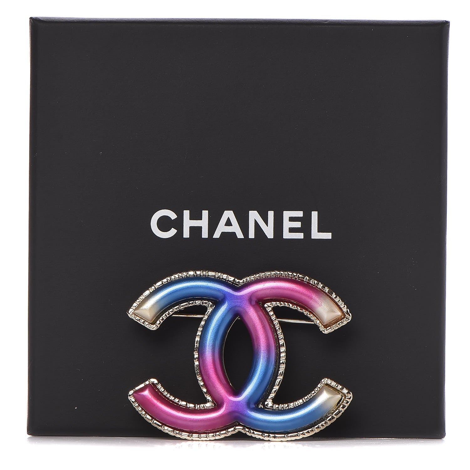 Chanel CC Brooch Multicolor 5 of 5