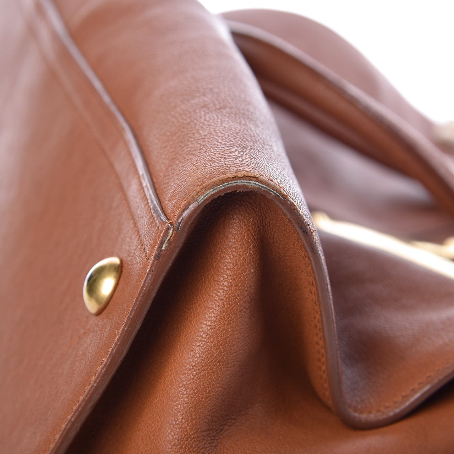 Sheepskin Medium Cabas Chyc Whiskey