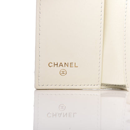 Chanel Caviar Quilted Small Boy Flap Wallet White 6 of 8