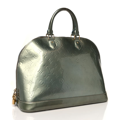 Louis Vuitton Vernis Alma GM Givre 2 of 12