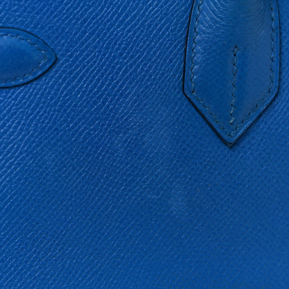 Hermes Courchevel Birkin 35 Bleu France 44 of 66
