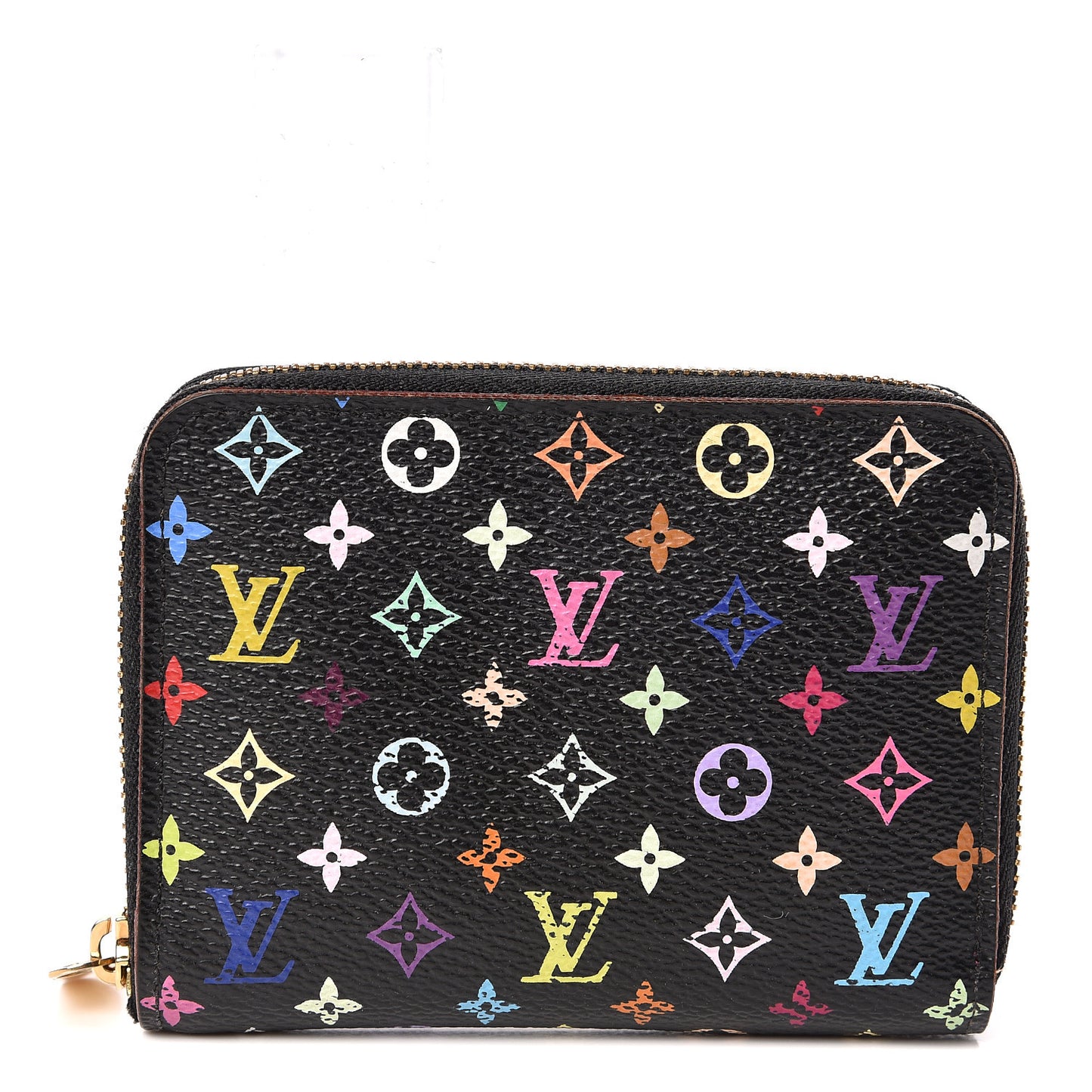 Monogram Multicolor Zippy Coin Purse Black Grenade