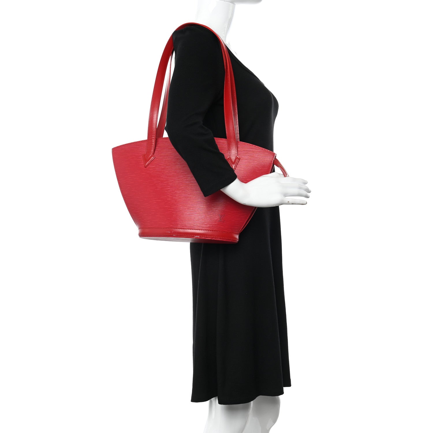 Louis Vuitton Epi Saint Jacques PM Long Straps Red 2 of 10