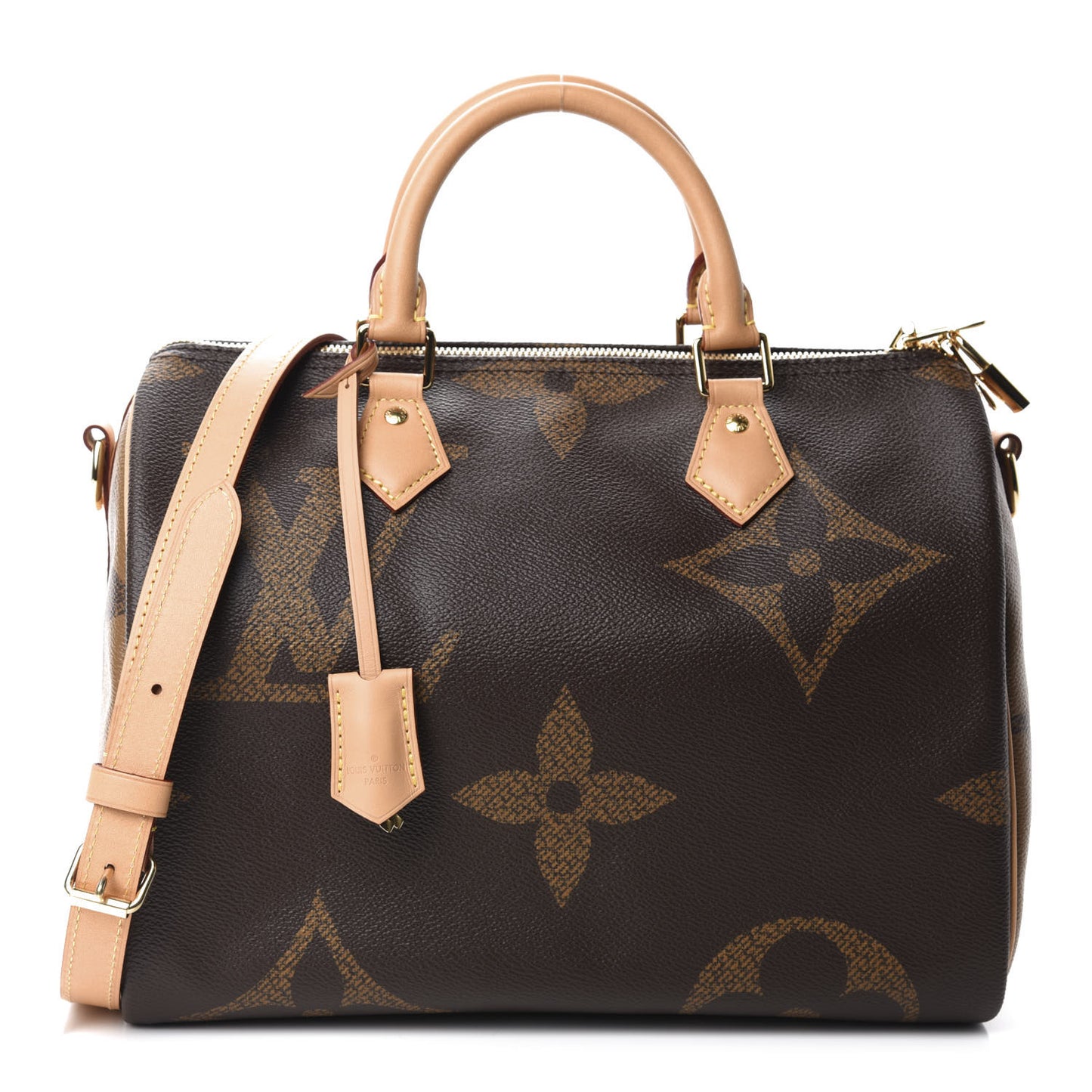 Reverse Monogram Giant Speedy Bandouliere 30