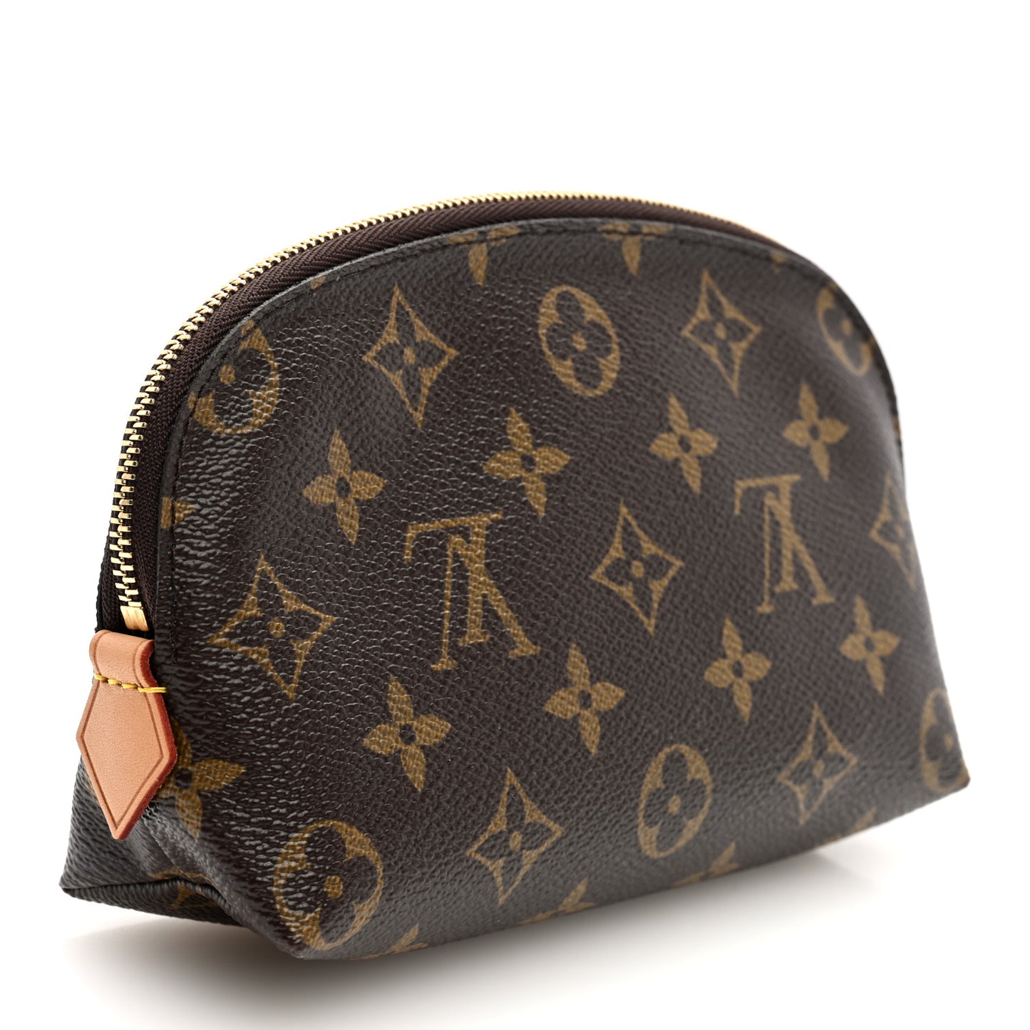 Monogram V Cosmetic Pouch Turquoise