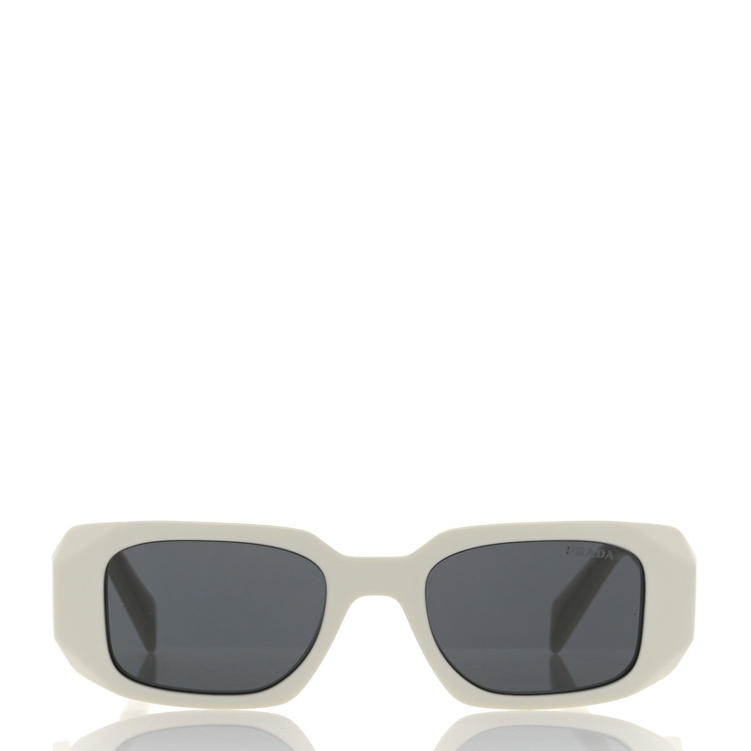 Prada Acetate Symbole Sunglasses SPR 17W White 2 of 7