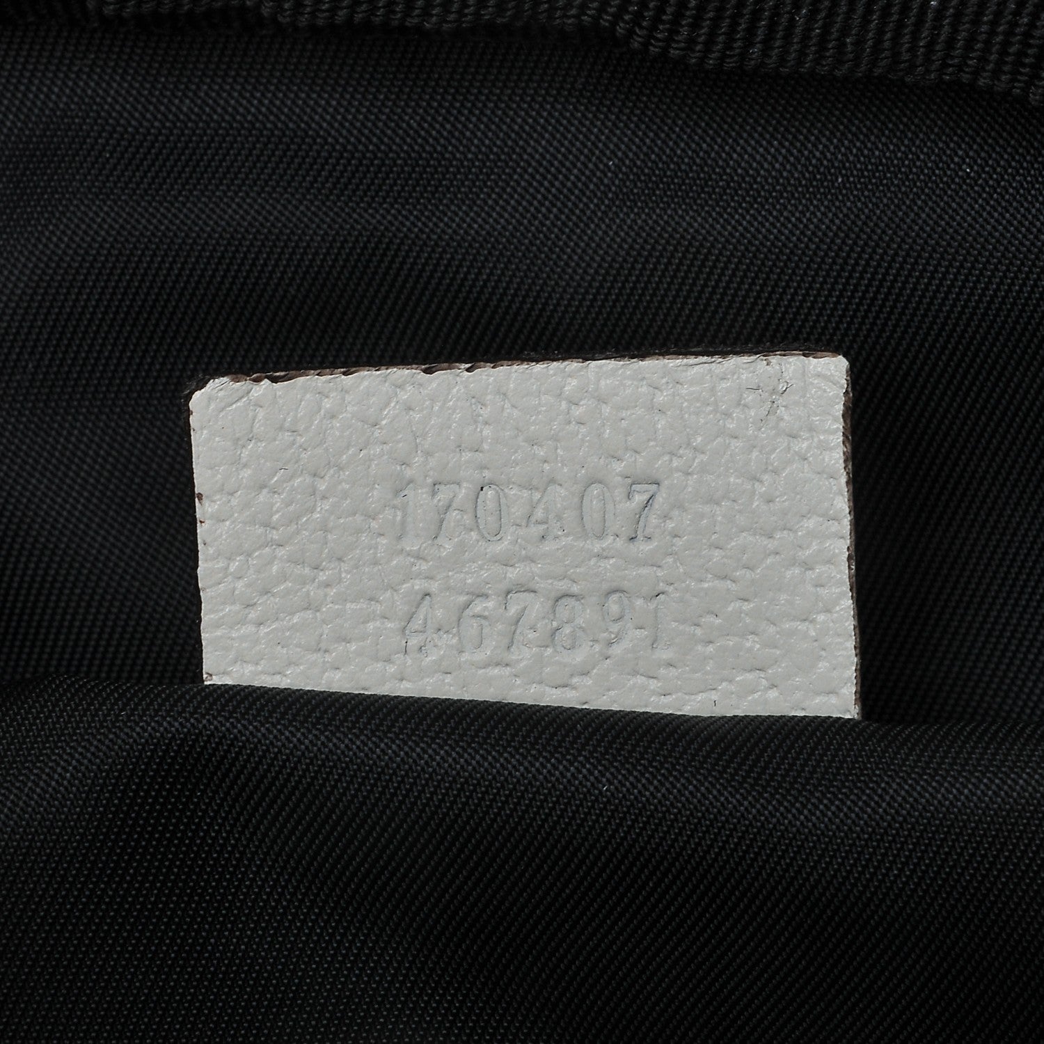 Gucci Coated Canvas Trademark Small Cosmetic Case Black 7 of 7