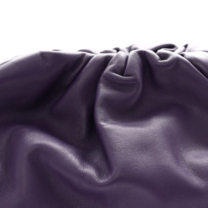 Bottega Veneta Smooth Butter Calf The Pouch Oversized Clutch Raisin 8 of 12