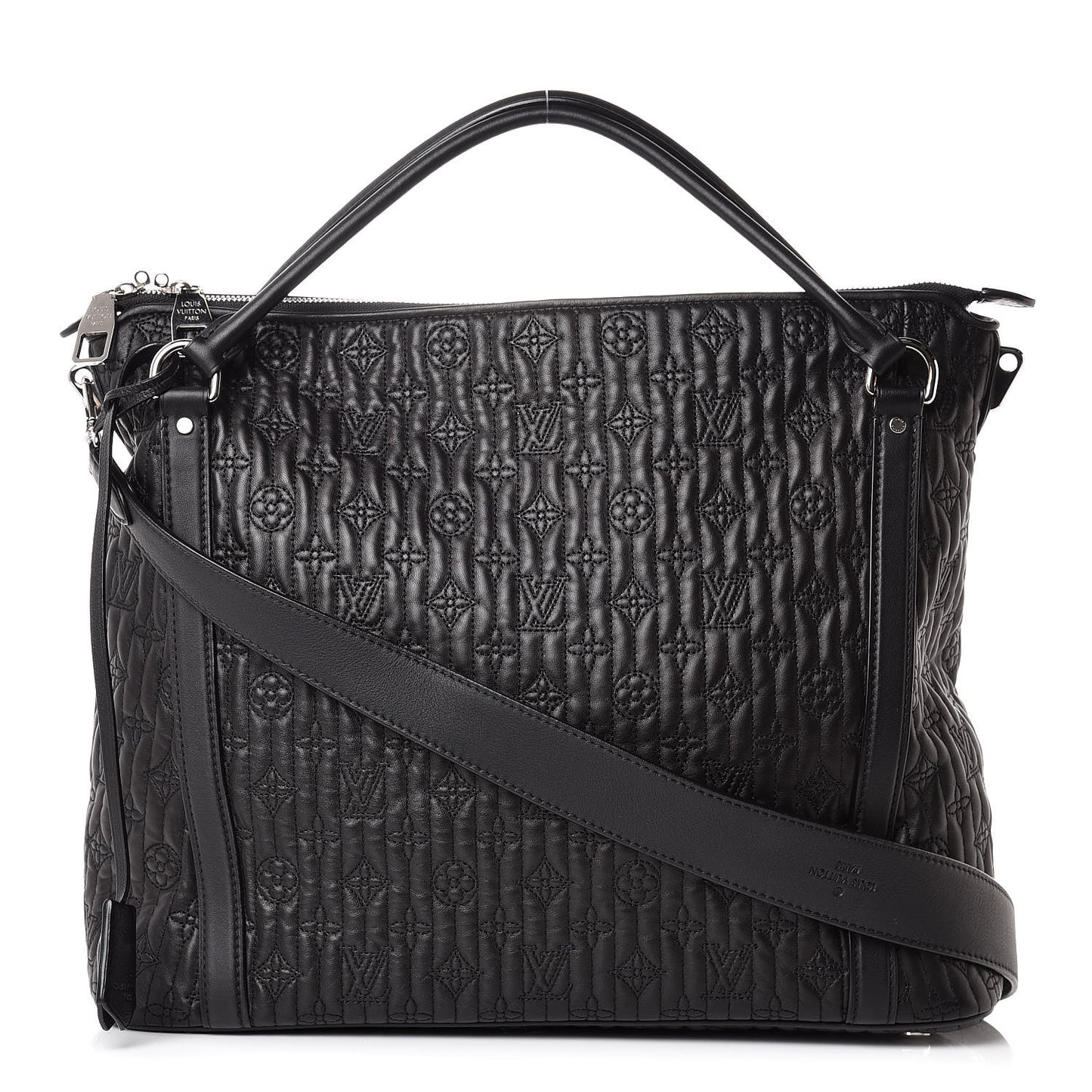 Monogram Lambskin Antheia Ixia MM Black
