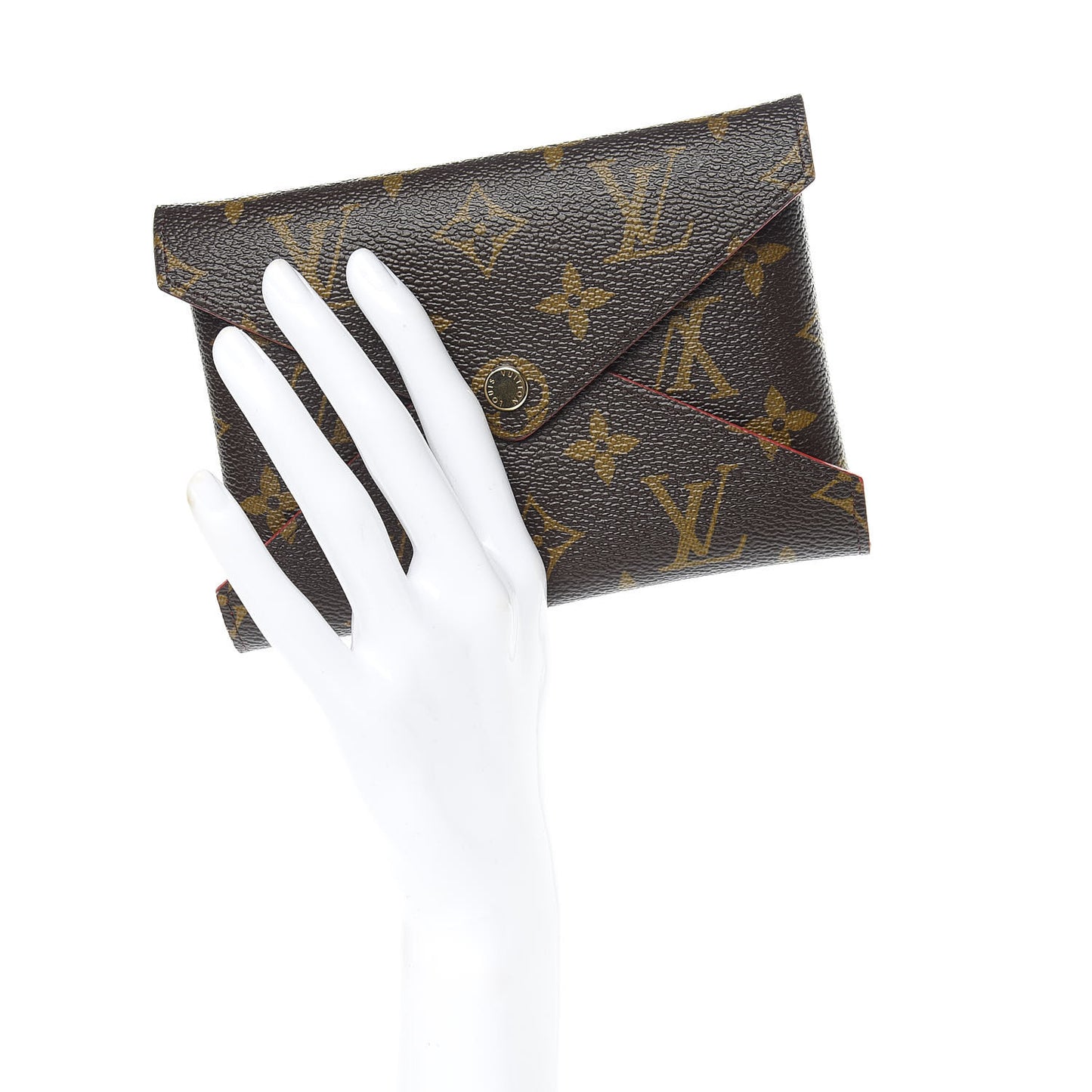 Monogram Medium Kirigami Pochette Insert Coquelicot