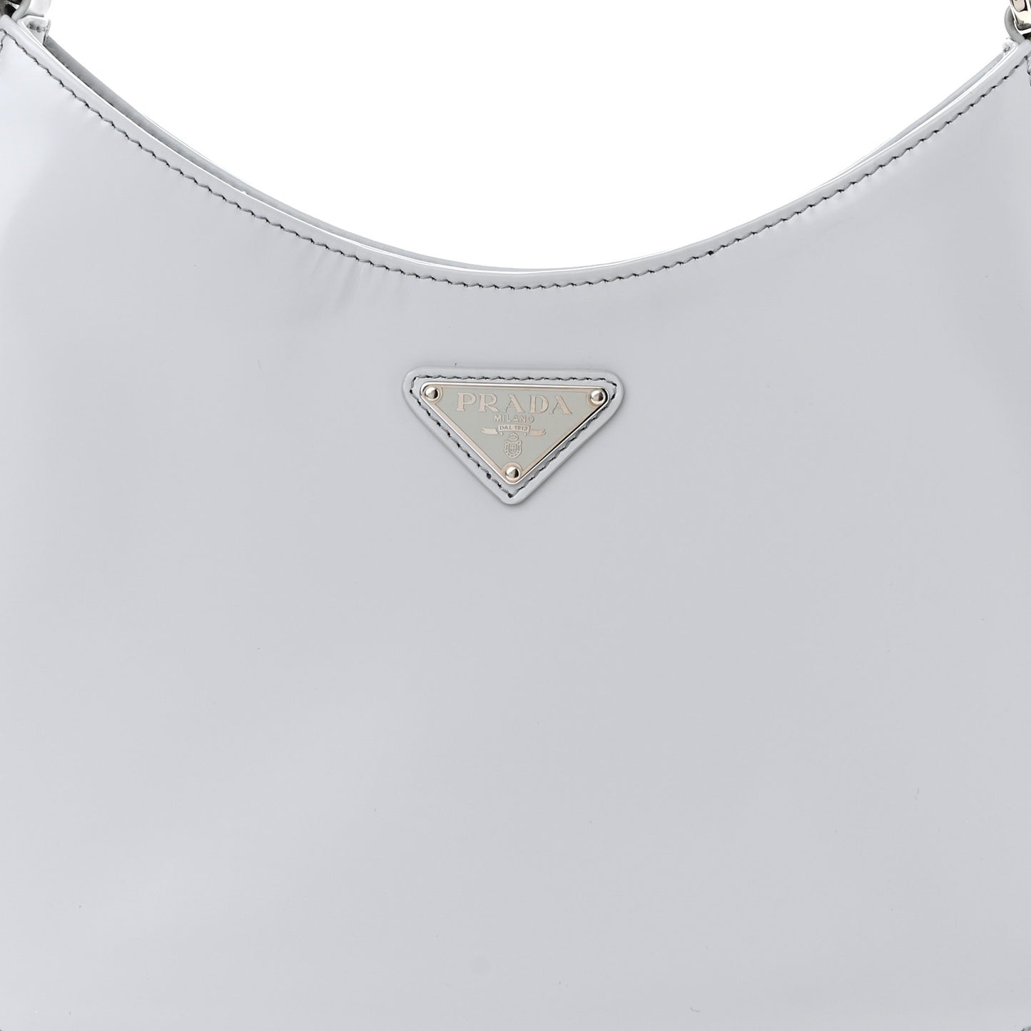Spazzolato Cleo Adjustable Strap Shoulder Bag Fiordaliso