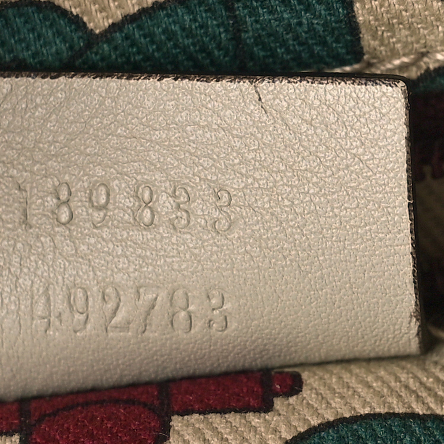 Gucci Guccissima Large D Gold Ring Hobo Off White 8 of 12