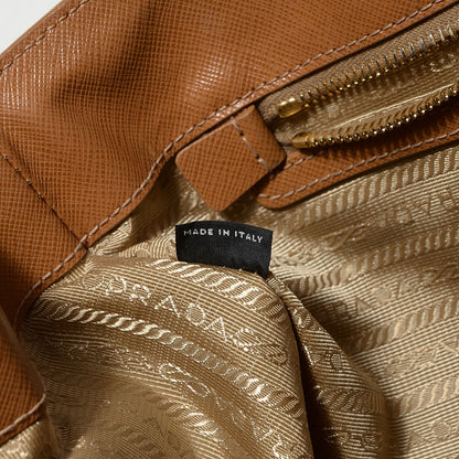 Prada Saffiano Lux Large Tote Caramel 6 of 11