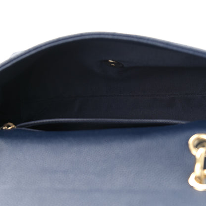 Chanel Caviar Quilted Small City Walk Flap Navy Blue 5 of 12