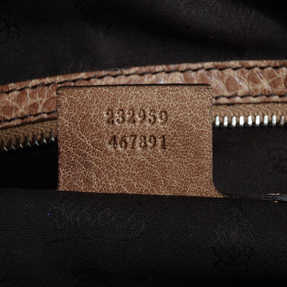 Gucci Leather Medium Bamboo Bar Tote Brown 7 of 7