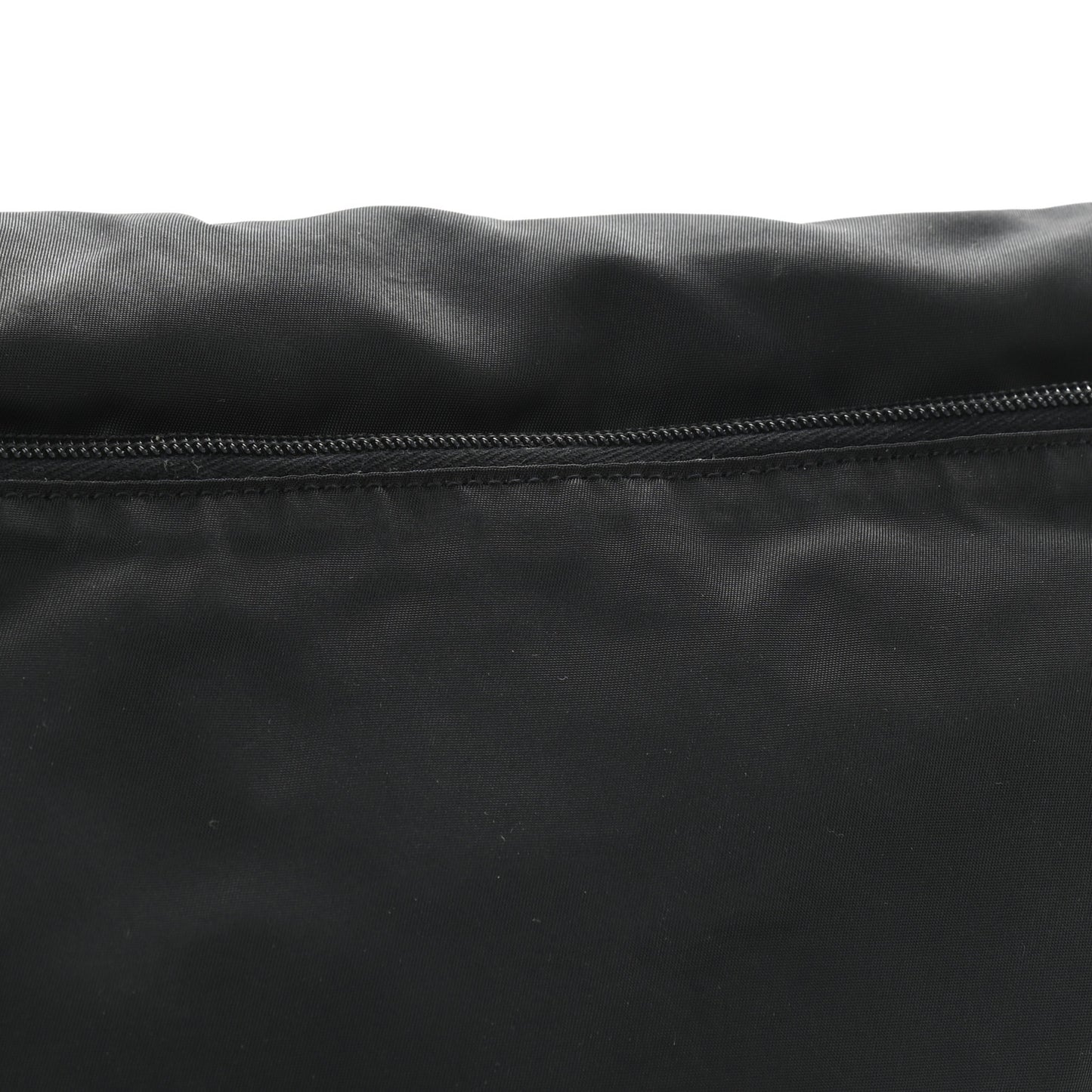Nylon Vela Messenger Bag Black