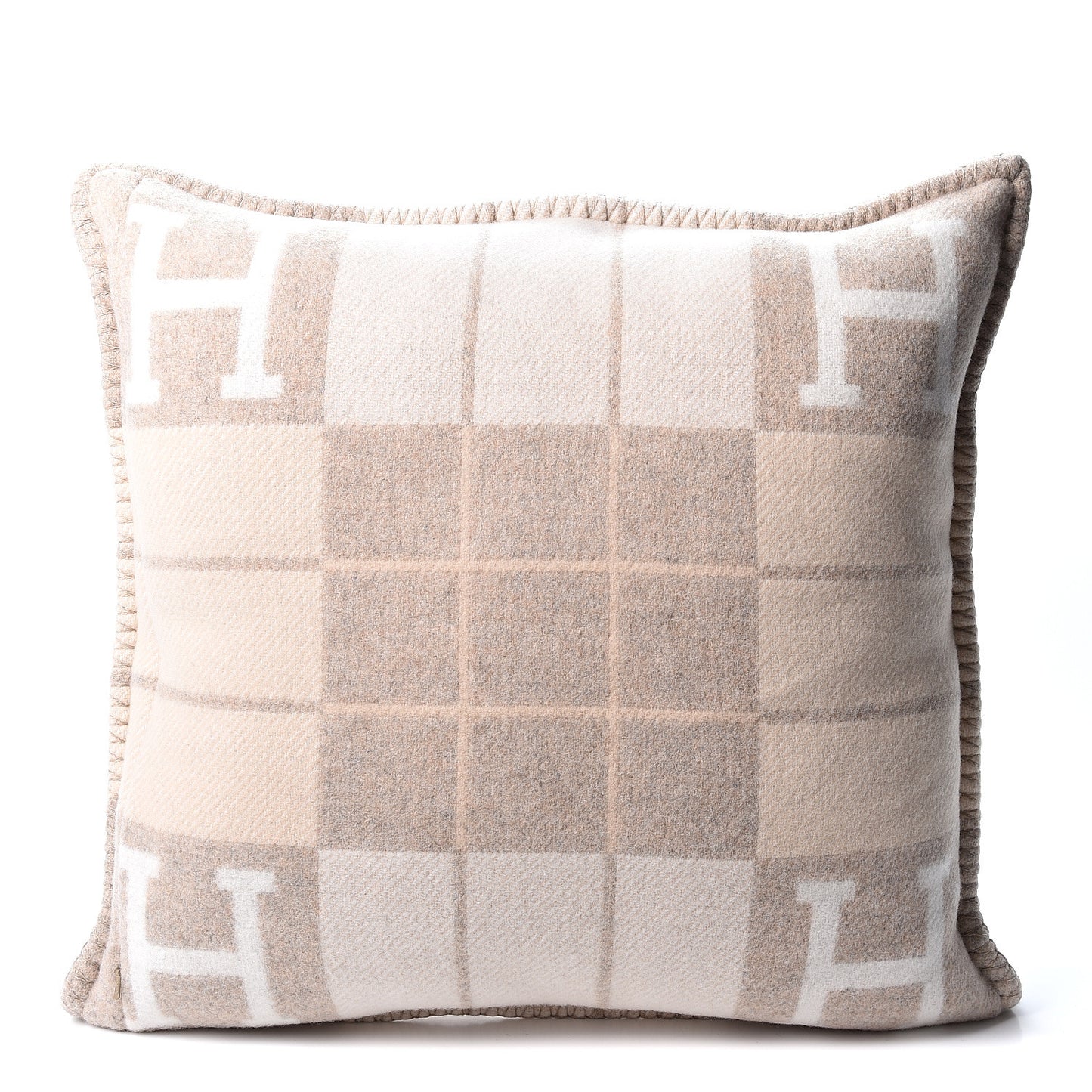 Wool Cashmere Avalon III Pillow PM Coco Camomille