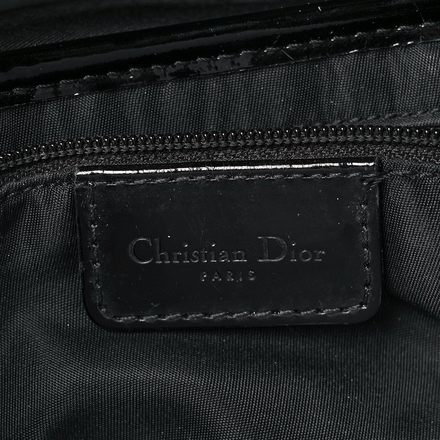 Christian Dior Nylon Saddle Bag Black 6 of 11
