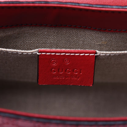 Gucci Microguccissima Medium Emily Chain Shoulder Bag Red 8 of 11