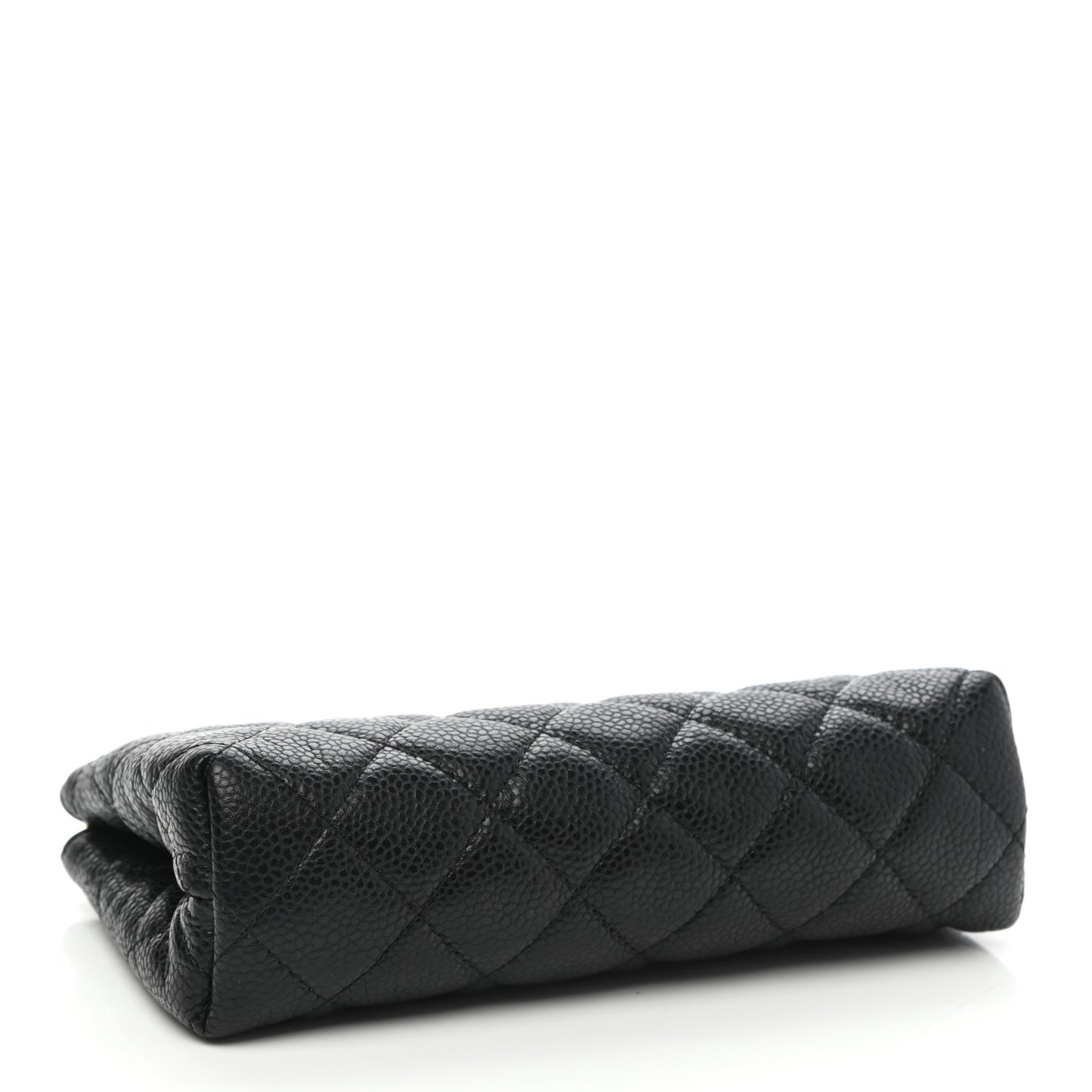 Caviar Quilted Small Pouch Black