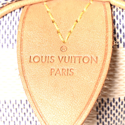 Louis Vuitton Damier Azur Speedy 30 5 of 8