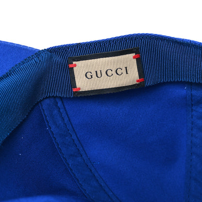 Gucci Cotton 100 Baseball Hap S Royal Blue 9 of 10