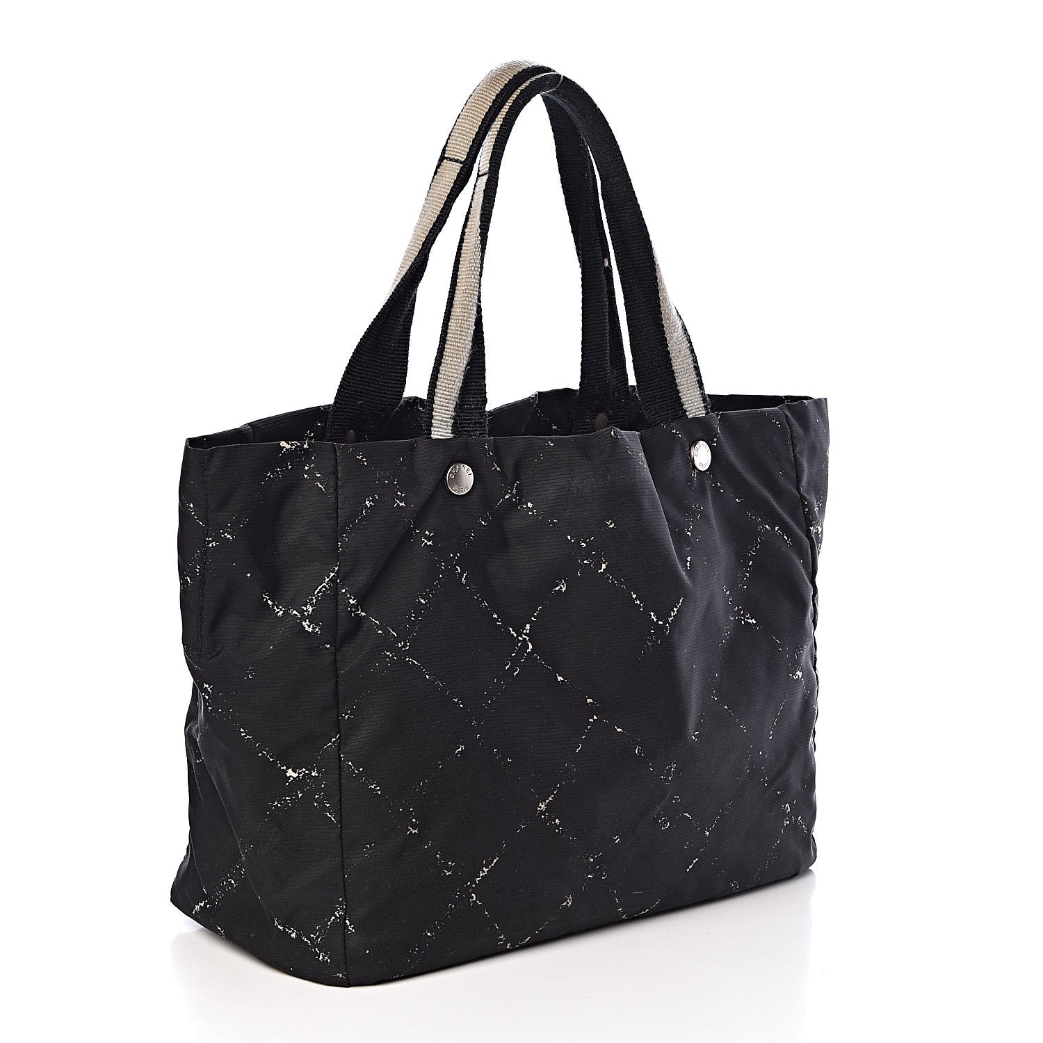 Chanel Nylon Travel Tote Black 3 of 12