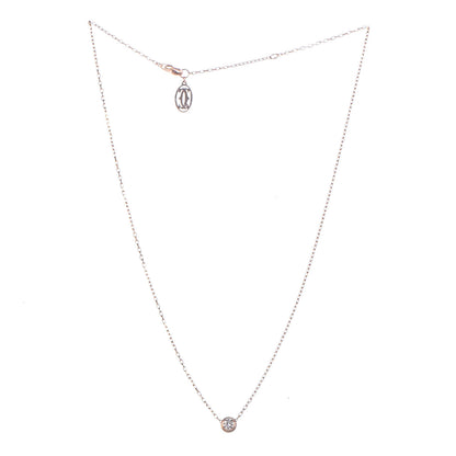 Cartier 18K Pink Gold Diamond LM D'Amour Pendant Necklace 3 of 7