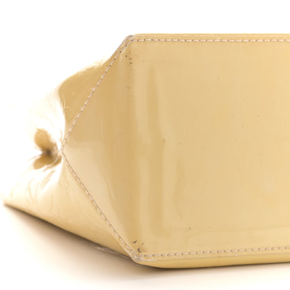 Louis Vuitton Vernis Wilshire PM Blanc Corail 8 of 9