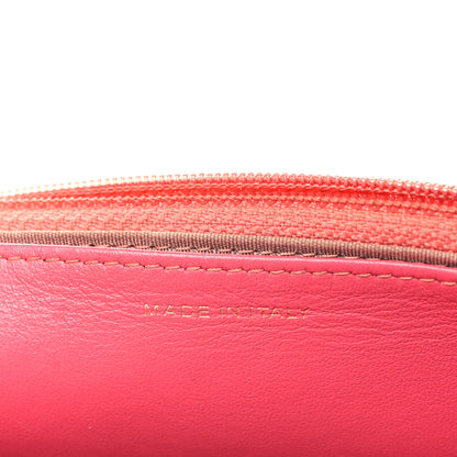 Chanel Wool Tweed Lambskin Quilted Chanel 19 Wallet On Chain WOC Coral Pink 7 of 13