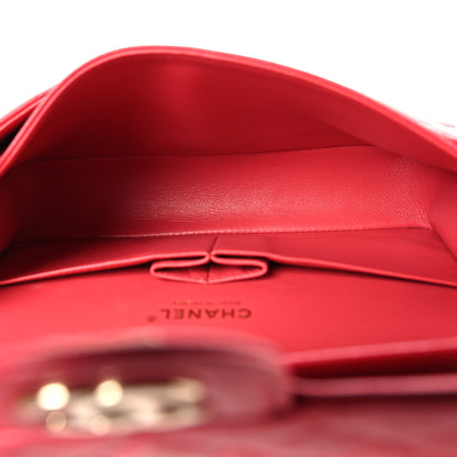 Chanel Caviar Quilted Medium Double Flap Red 5 of 10