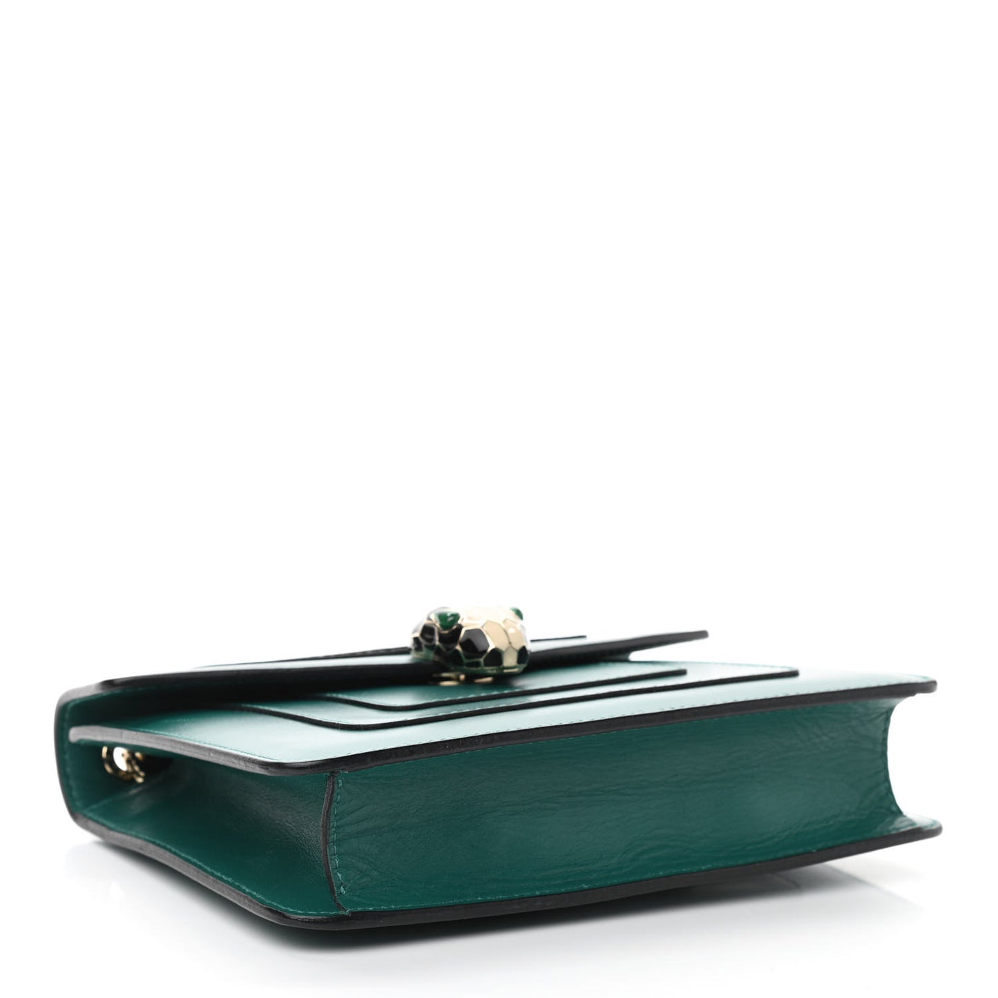 Calfskin Serpenti Forever Crossbody Bag Emerald Green