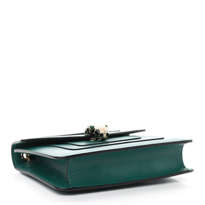 Bulgari Calfskin Serpenti Forever Crossbody Bag Emerald Green 4 of 12