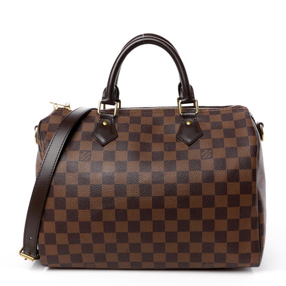 Louis Vuitton Damier Ebene Speedy Bandouliere 30 1 of 13