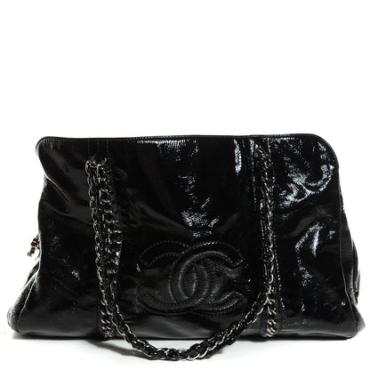 Chanel Patent Calfskin Large Luxe Ligne Tote Black 1 of 8