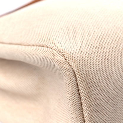 Hermes Toile Vache Calfskin Herbag 39 GM Natural 10 of 17