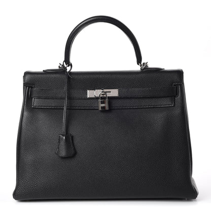 Hermes Togo Kelly Retourne 35 Black 1 of 41