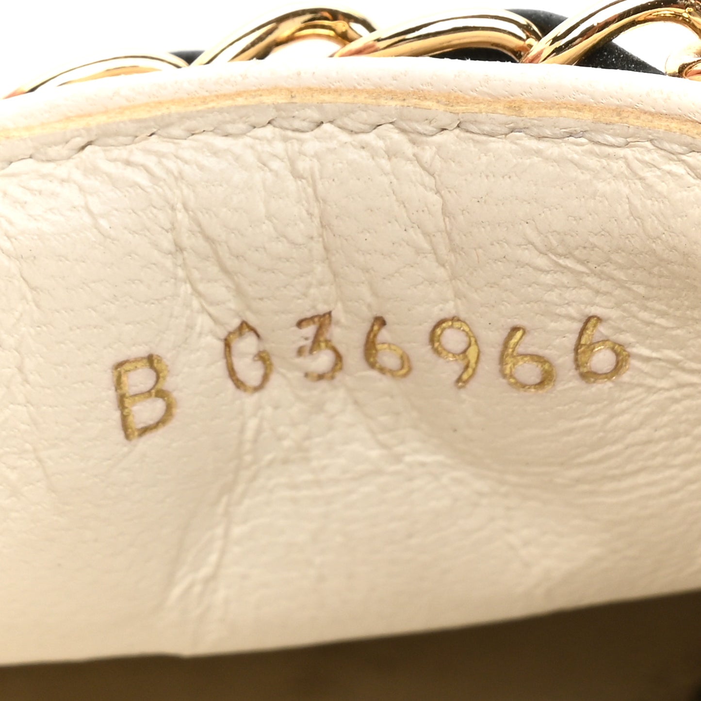 Lambskin Grosgrain Quilted CC Chain Espadrilles 37 White Black