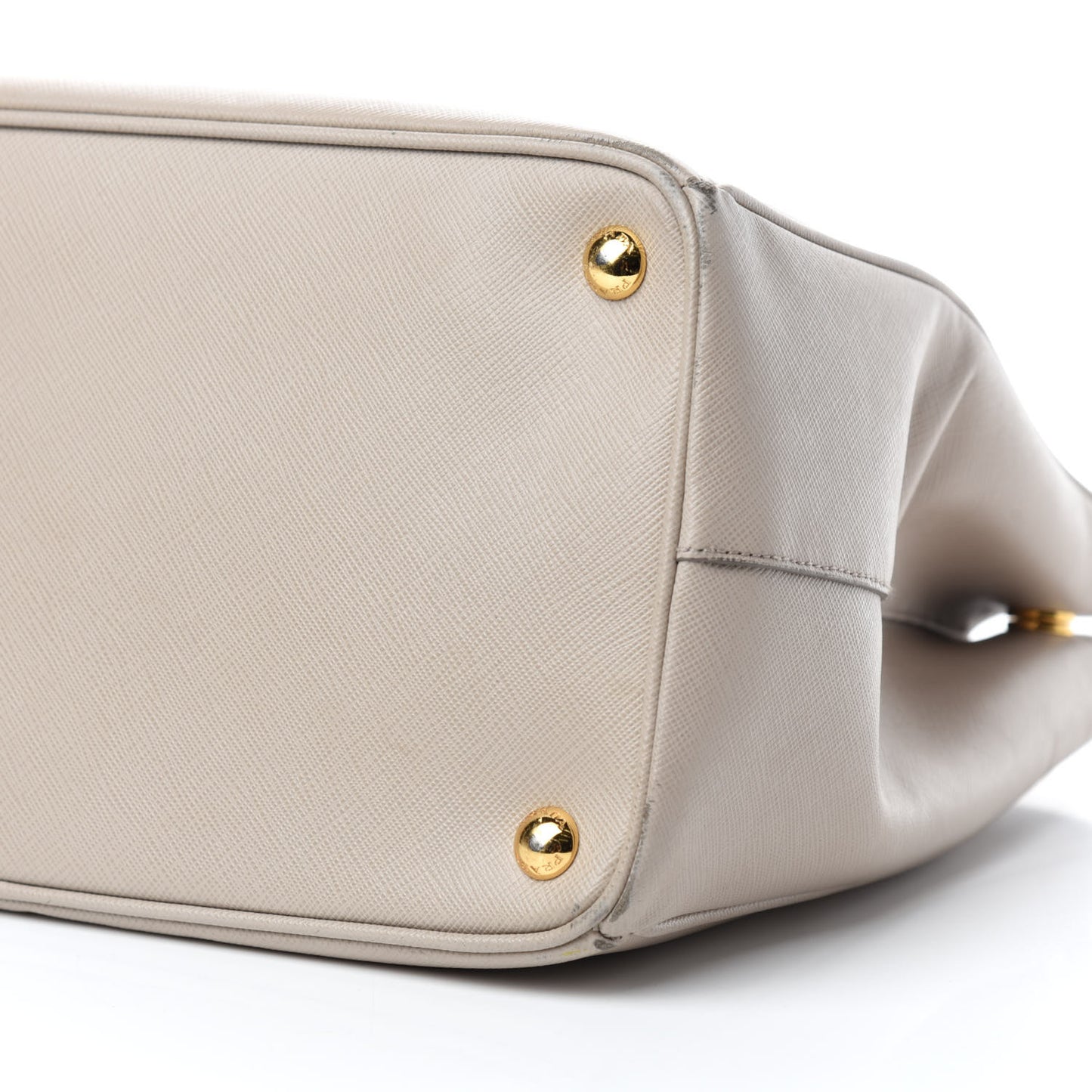 Saffiano Large Galleria Double Zip Tote Pomice