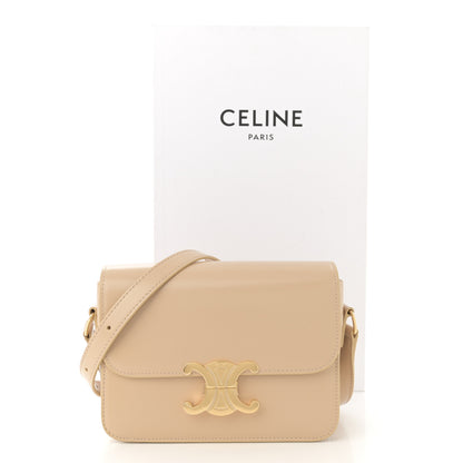 Celine Shiny Calfskin Teen Triomphe Nude 11 of 11