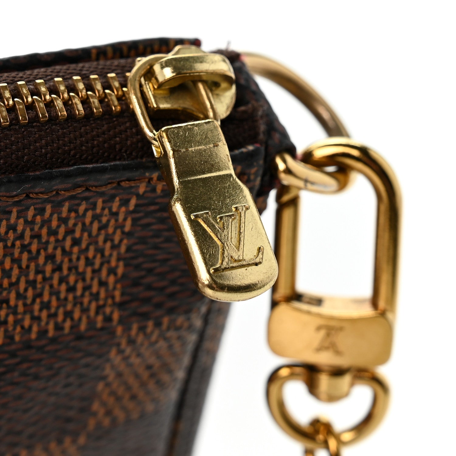 Louis Vuitton Damier Ebene Mini Pochette Accessories 8 of 8
