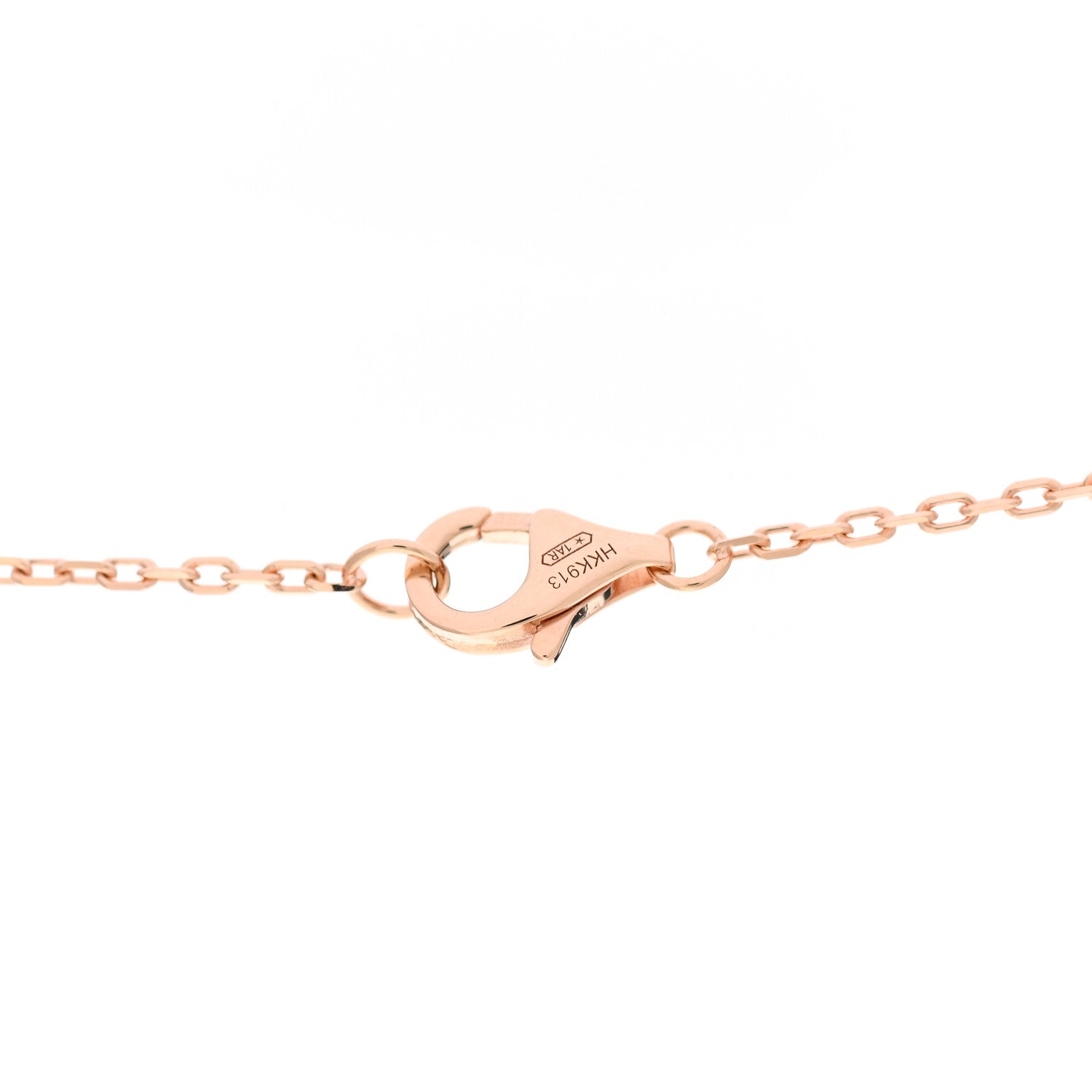Cartier 18K Pink Gold Diamond Juste Un Clou Pendant Necklace 4 of 6