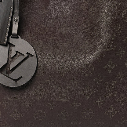 Louis Vuitton Mahina Carmel Hobo Chocolate 7 of 13