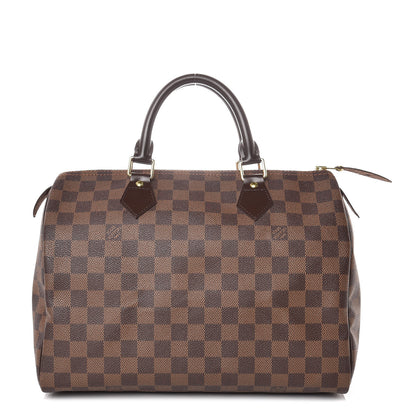 Louis Vuitton Damier Ebene Speedy 30 1 of 8