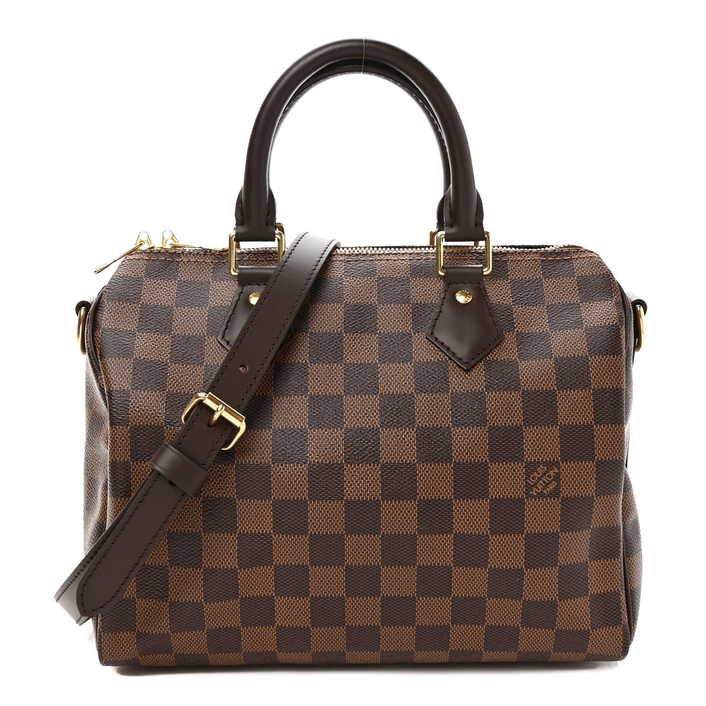 Damier Ebene Speedy Bandouliere 25