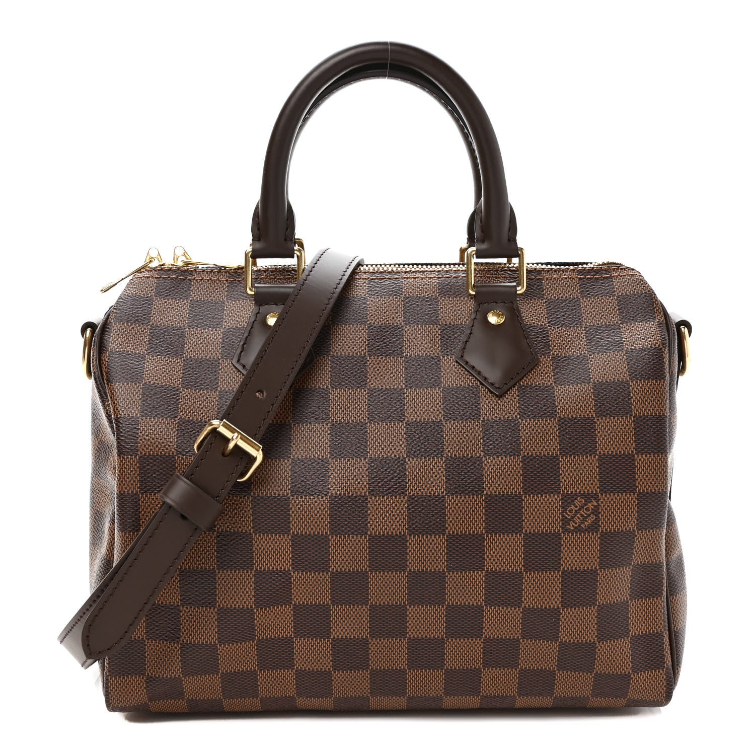 Louis Vuitton Damier Ebene Speedy Bandouliere 25 1 of 9