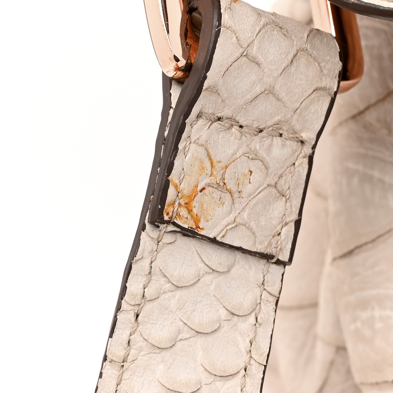 Mulberry Silky Snake Print Oversized Alexa Pebbled Beige Pink 14 of 21
