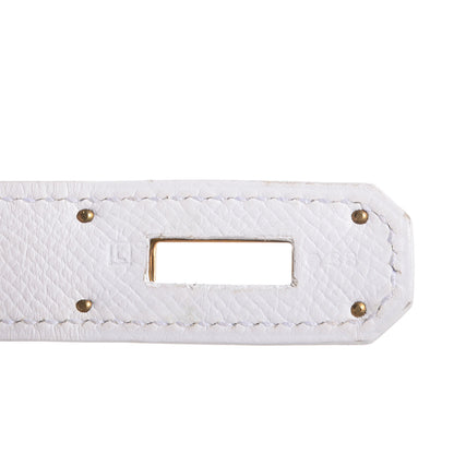 Hermes Epsom Kelly Sellier 40 White 4 of 25