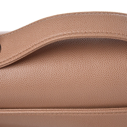 Chanel Caviar Quilted Medium Business Affinity Flap Camel 8 of 9