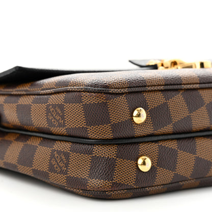 Louis Vuitton Damier Ebene Clapton Black 8 of 9